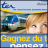 Pascal Marteno cree un flyer pour la SNCF